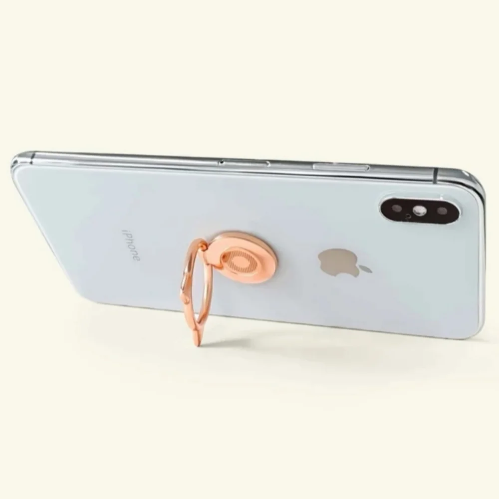 Rose Gold Kitty Phone Ring/Stand! - Picture 2 of 7